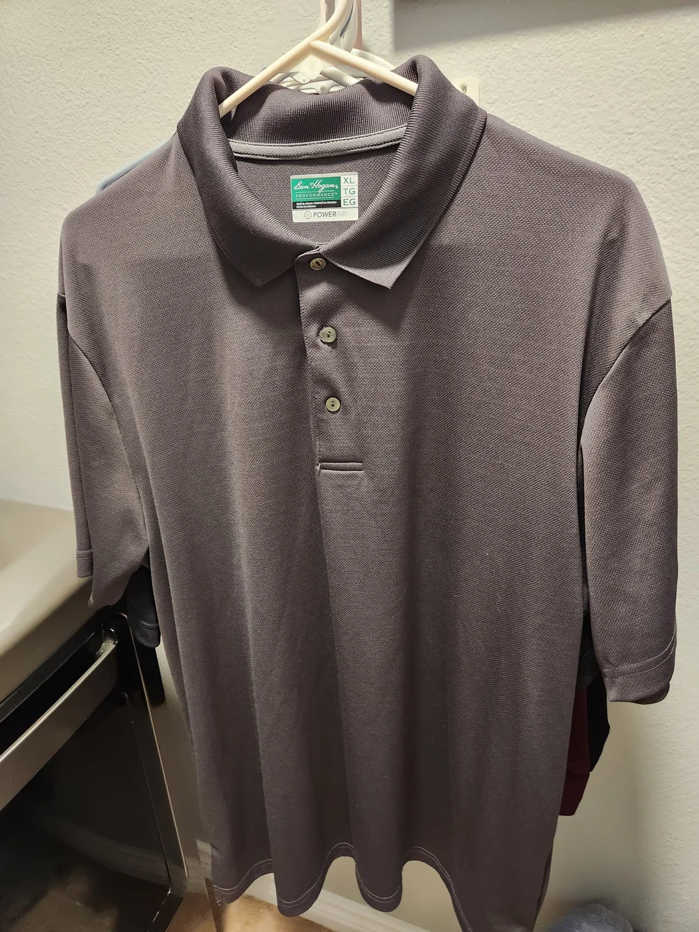 Two Men's Polo Shirt Gray